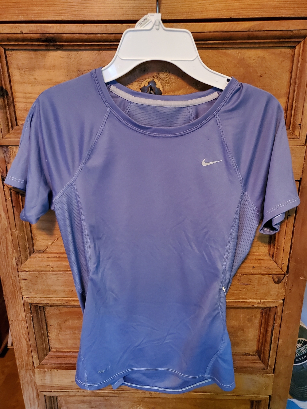 Nike Women’s Short Sleeve Dri-FIT Tee in Light Blue
